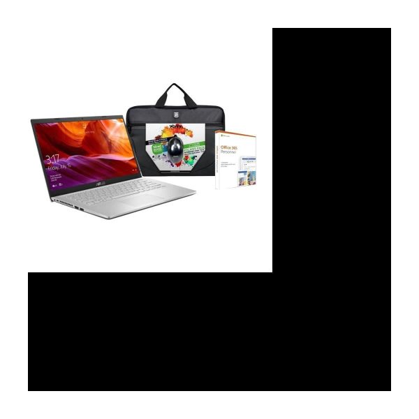 ASUS PC Portable X409UA-EK080T -14&Prime; FHD – Pentium 4417U -RAM 8Go -Stockage 256Go SSD -W10 + sacoche + souris + Office 365 Personnel