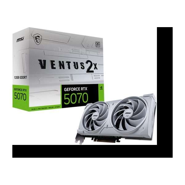MSI GeForce RTX 5070 Ventus 2X OC White